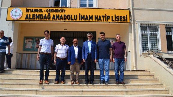 Din Öğretimi Genel Müdürü Sayın Nazif YILMAZ Alemdağ Anadolu İmam Hatip Lisesini Ziyaret Etti.
