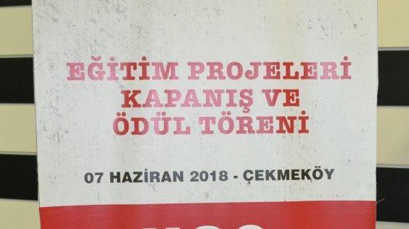 Çekmeköy Belediyesinin 2017-2018  Eğitim Öğretim Yılında Gerçekleştirdiği Projelerin Kapanış ve Ödül Töreni