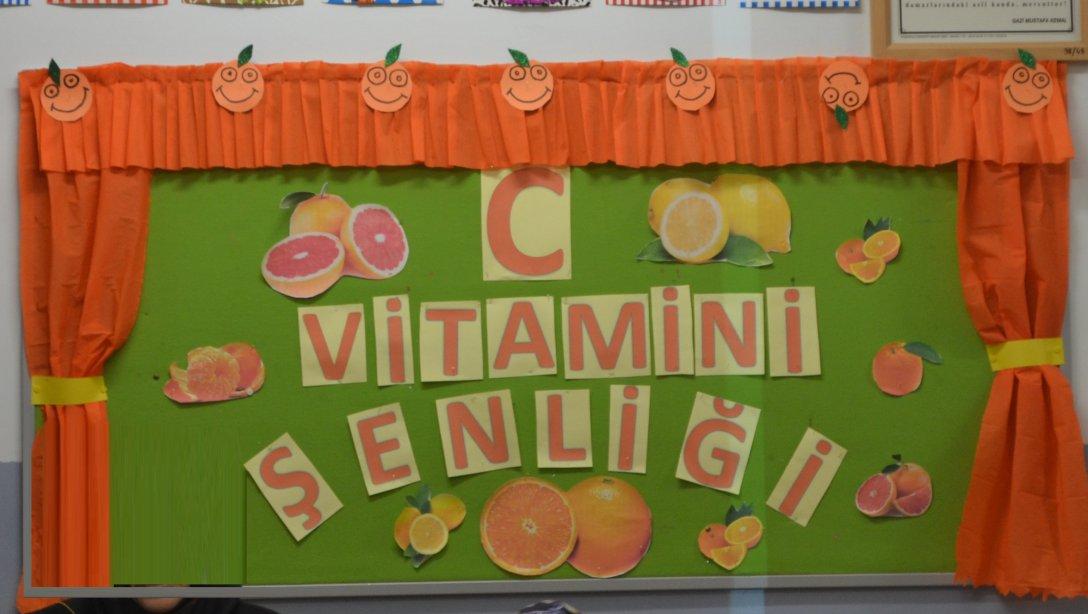 Şeker Sizsiniz "  C Vitamini Şenliği "