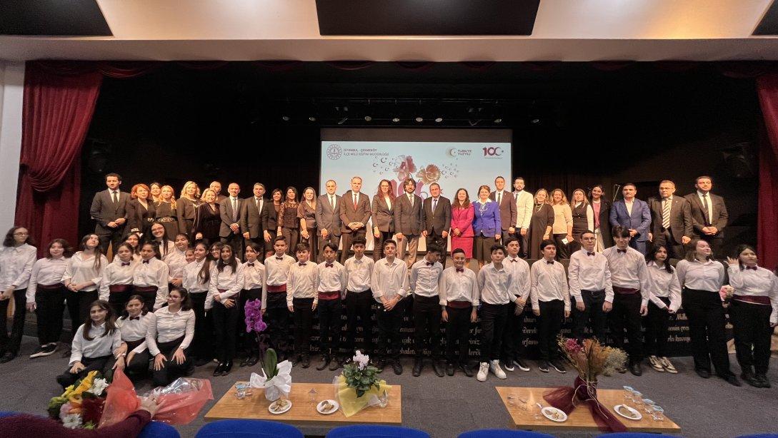 24 Kasım Öğretmenler Günü Münasebetiyle Taşdelen Kültür Merkezi'nde Program Düzenlendi