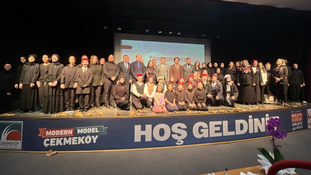 Mehmet Akif Ersoy'u Anma Programı Taşdelen Turgut Özal Kültür Merkezi'nde Gerçekleştirildi